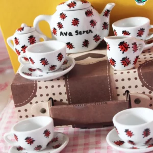 Kids tea set by Charlotte Kleban, Hand Drawn Designs - every day items for all occasions