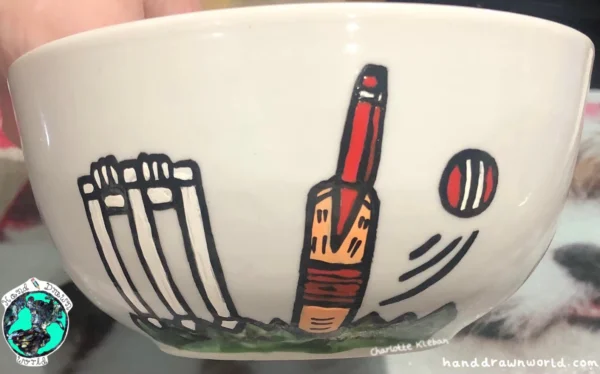 Personalised Cricket Lover’s Bowl